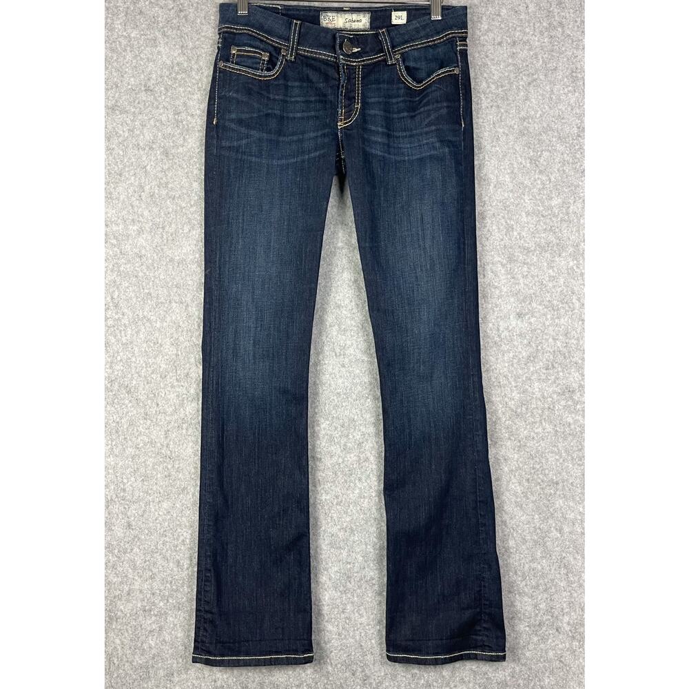 BKE Sabrina Bootcut Jeans Womens 29x33.5 Dark‎ Wash Stretch Low Rise Rodeo